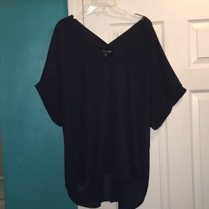 Living doll sheer high low top 3x